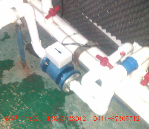 電磁流量計現場(chǎng)全景