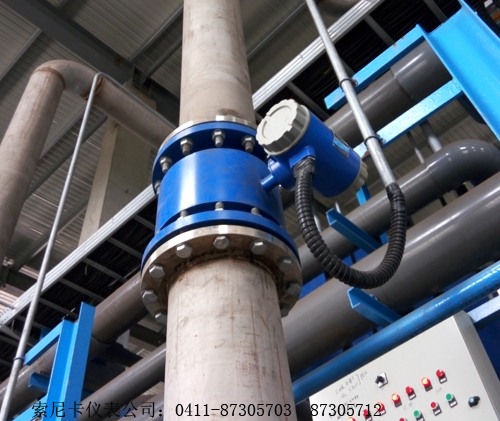 電磁流量計現場(chǎng)圖片