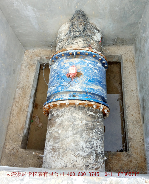 電磁流量計現場(chǎng)圖