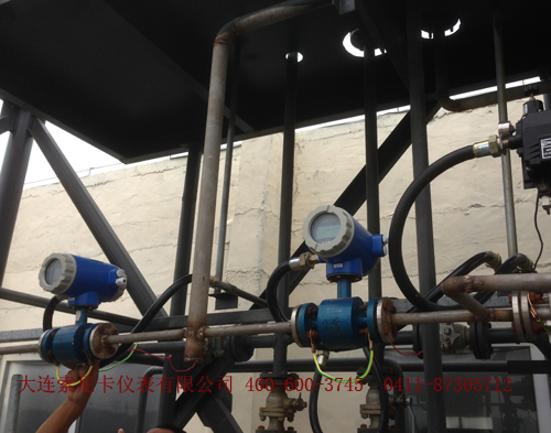 電磁流量計現場(chǎng)圖片